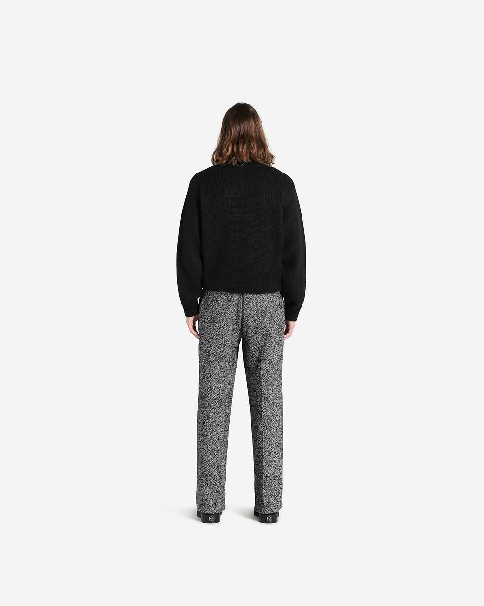 Wide Tailored Pant - Marble